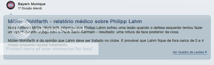 Lesões Lahm