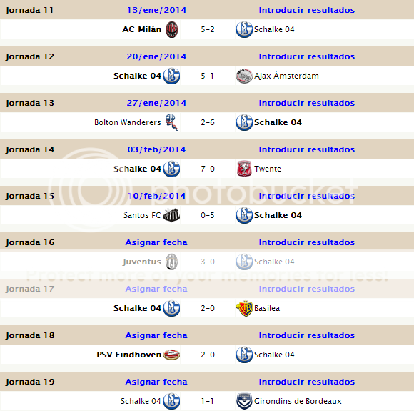 CLASIFICACIÓN FINAL Jornada 30 y todas las estadísticas grupo D 6schalke1