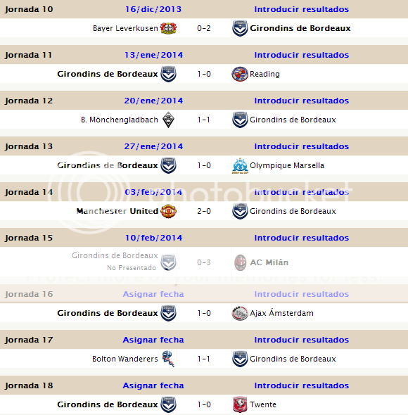 CLASIFICACIÓN FINAL Jornada 30 y todas las estadísticas grupo D 8girondis2