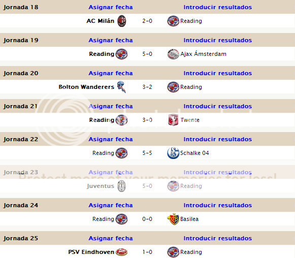 CLASIFICACIÓN FINAL Jornada 30 y todas las estadísticas grupo D 9reading3