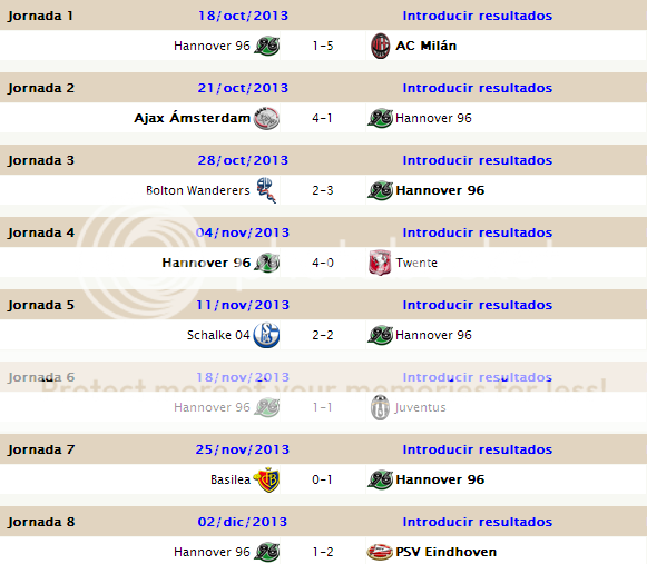 CLASIFICACIÓN FINAL Jornada 30 y todas las estadísticas grupo D Hannover1