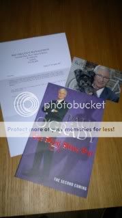 SIGNED PHOTO AND AUTOBIOGRAPHY DONATED BY PAUL O'GRADY Auctionandtia11-11019