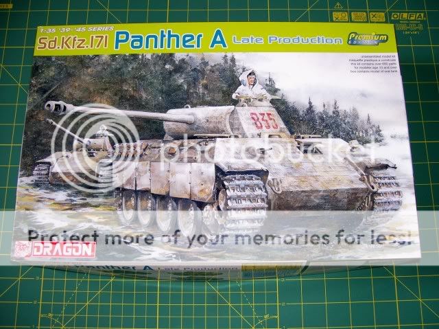 Panther A Late Dragon 1/35 Ernts Barkmann 2da SS Das Reich ComienzodelProyectoPanther1