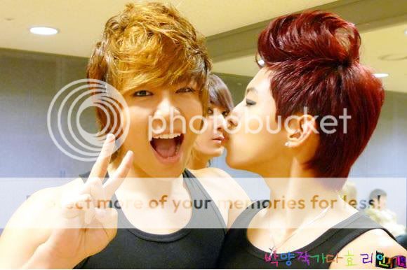 Dongho with his Red Hair Pictures. 18360_104932962866050_1000004804122