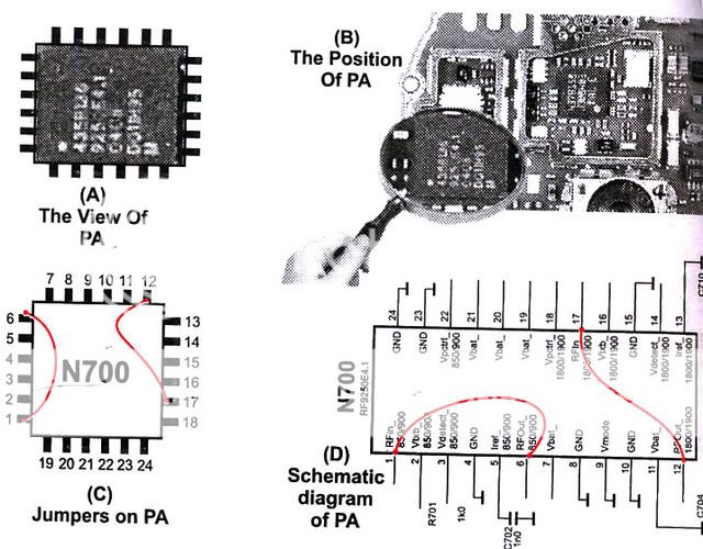 Some Nokia P.A. Jumper solution 7610