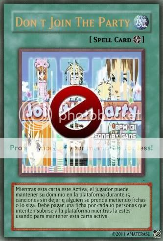 Cartas de Yu-Gi-Pump! XD A ver que sale XD DontJoinTheParty