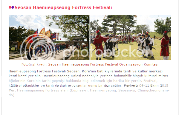 KORE FESTİVALLERİ KARMA - Sayfa 2 11