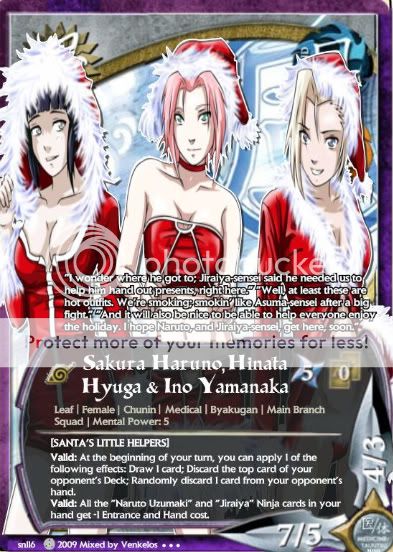 Venkelos's Fan-Card Vault ShippudenSquadChristmasforMendoC-1