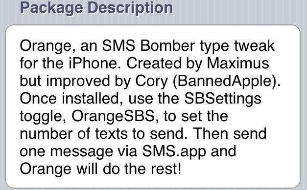 ORANGE - SMS Bomber 0.1.2 C047e9f6