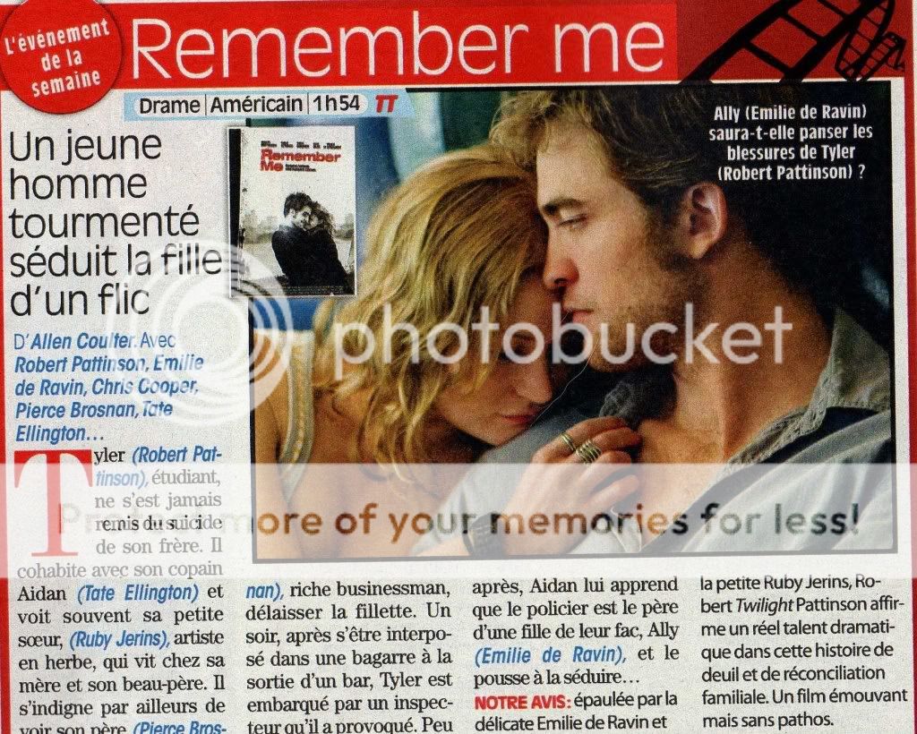 Rob et Remember me dans Télé star Img139