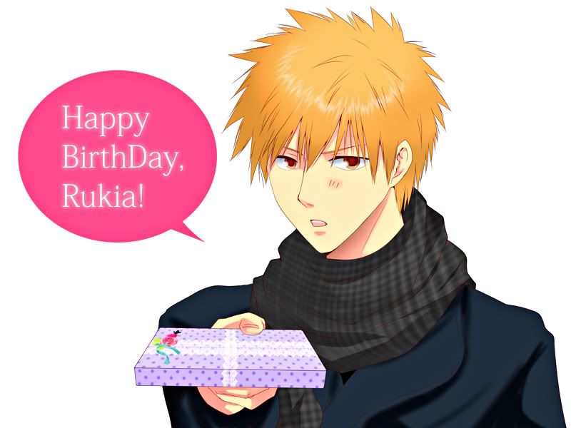 Rukia, Chappy Birthday! ★ 2011-ichiruki02