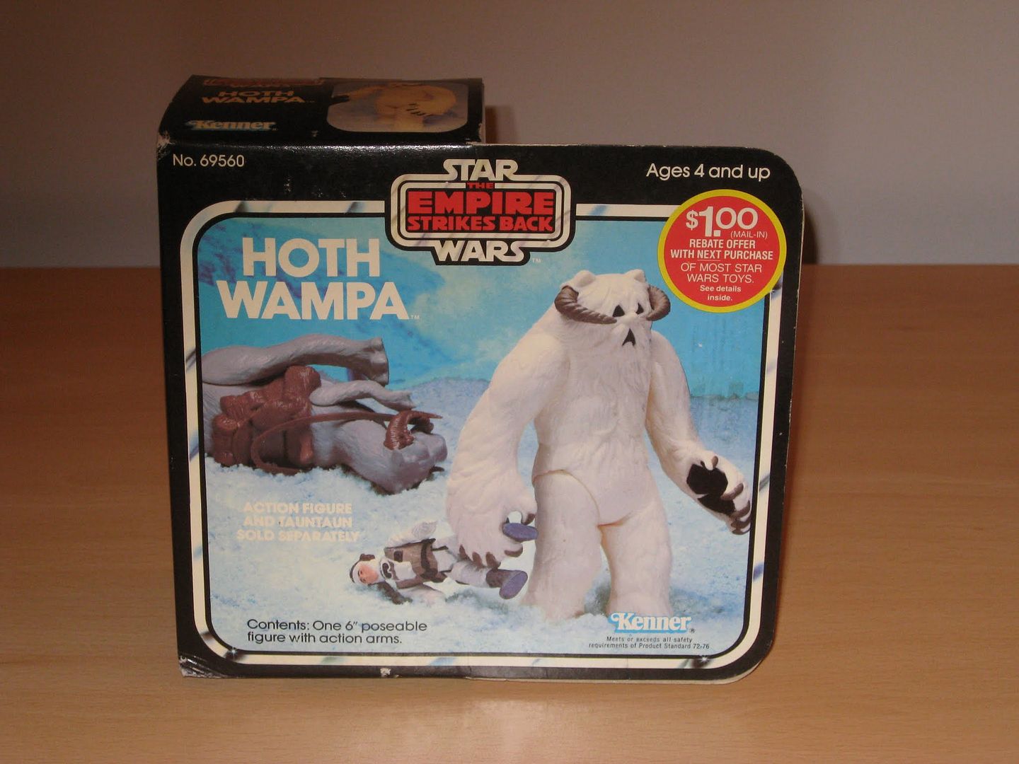 PROJECT OUTSIDE THE BOX - Star Wars Vehicles, Playsets, Mini Rigs & other boxed products  - Page 4 Sw_hoth_wampa_1_dollar_rebate_offer_esb_kenner001