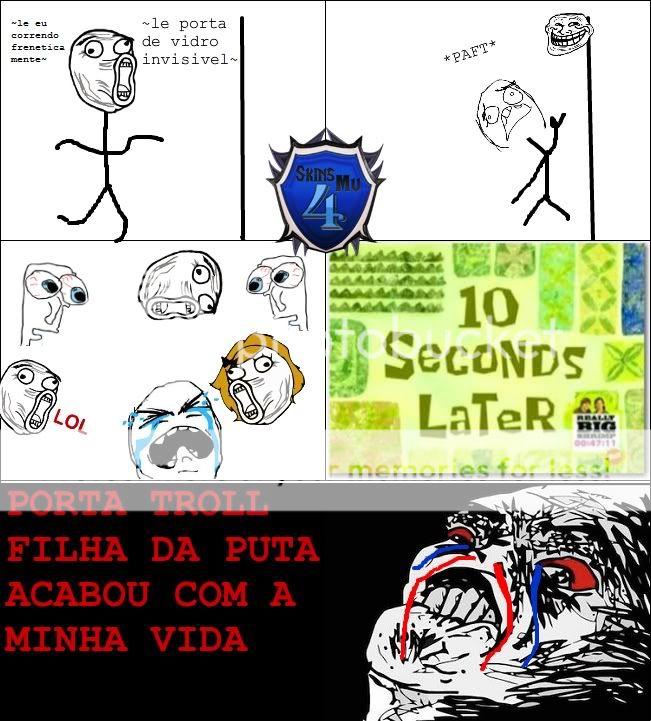 Porta Troll Ragecomiccpia