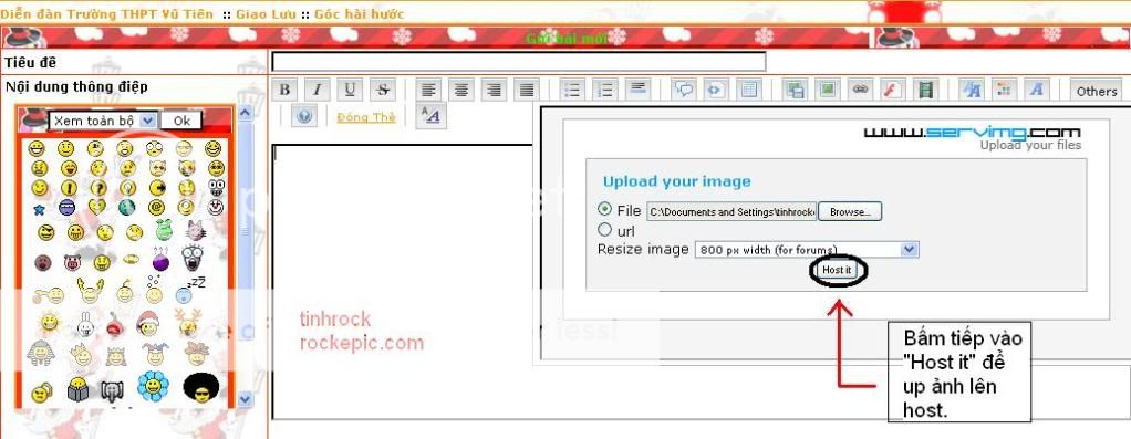 Cách Post ảnh lên diễn đàn B3