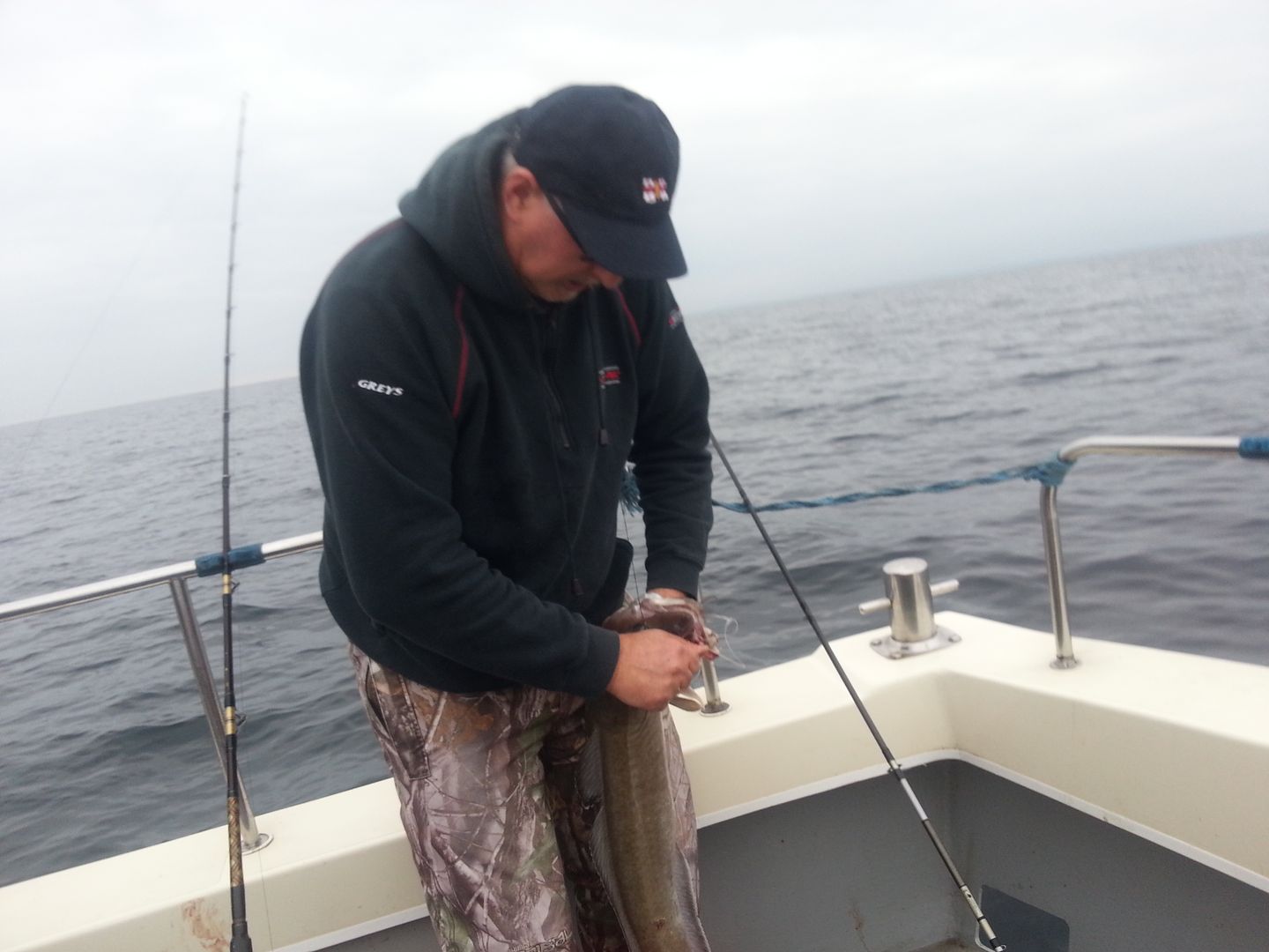 Sunday Whitby Festival Aboard two dogs loads of fish WP_20140928_001_zps7e59cd1b