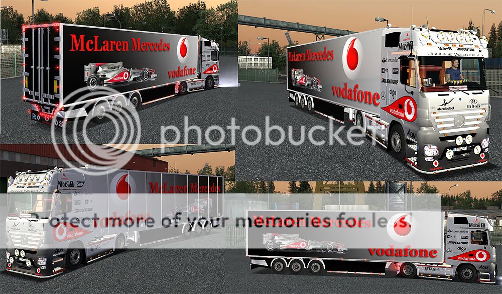 MB Actros 1858 F1 McLarren1000