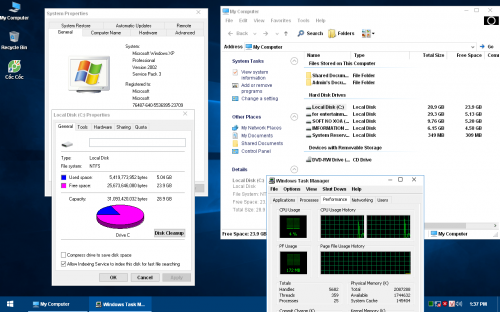 Windows Xp Sp3 (Windows 10 Style) Ghost + Including Softwares Cade5db6f101d142b030736fbcf4a861