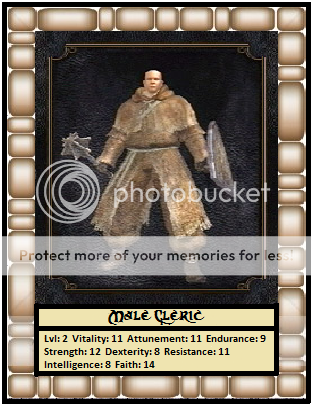 Dark Souls Trading Cards MaleClericTC