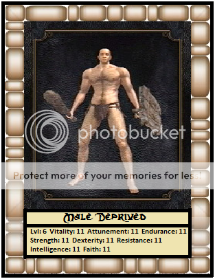 Dark Souls Trading Cards MaleDeprivedTC