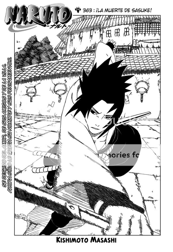 ¿Sasuke puede pensar que sakura lo dejo de amar ? Narutoch363p01ak5