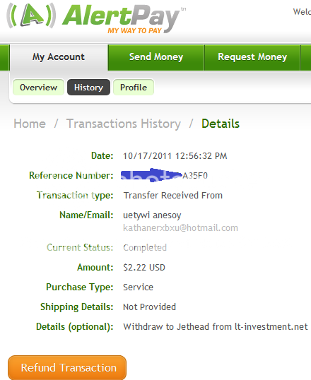 LT-Investment.net -  110% despues de 1 día - Min. Inv. $1 - AP-LR-PM Lt-investmentnetpago2