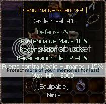 Brazalete 3k hp 15 mh y 15 resis magia y casco 3k hp 15 mh y 10 resis magia Casco-1