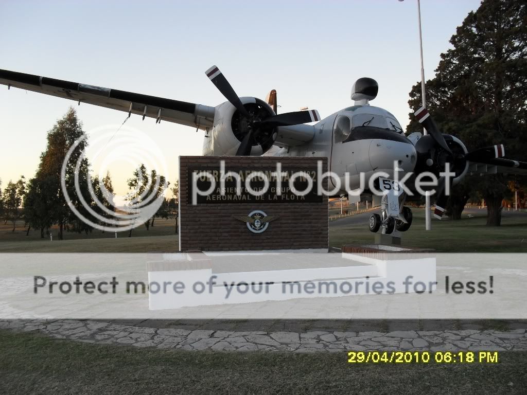 50º Aniversario de la llegada del  Grumman S-2A Tracker a la Argentina 2-G-535