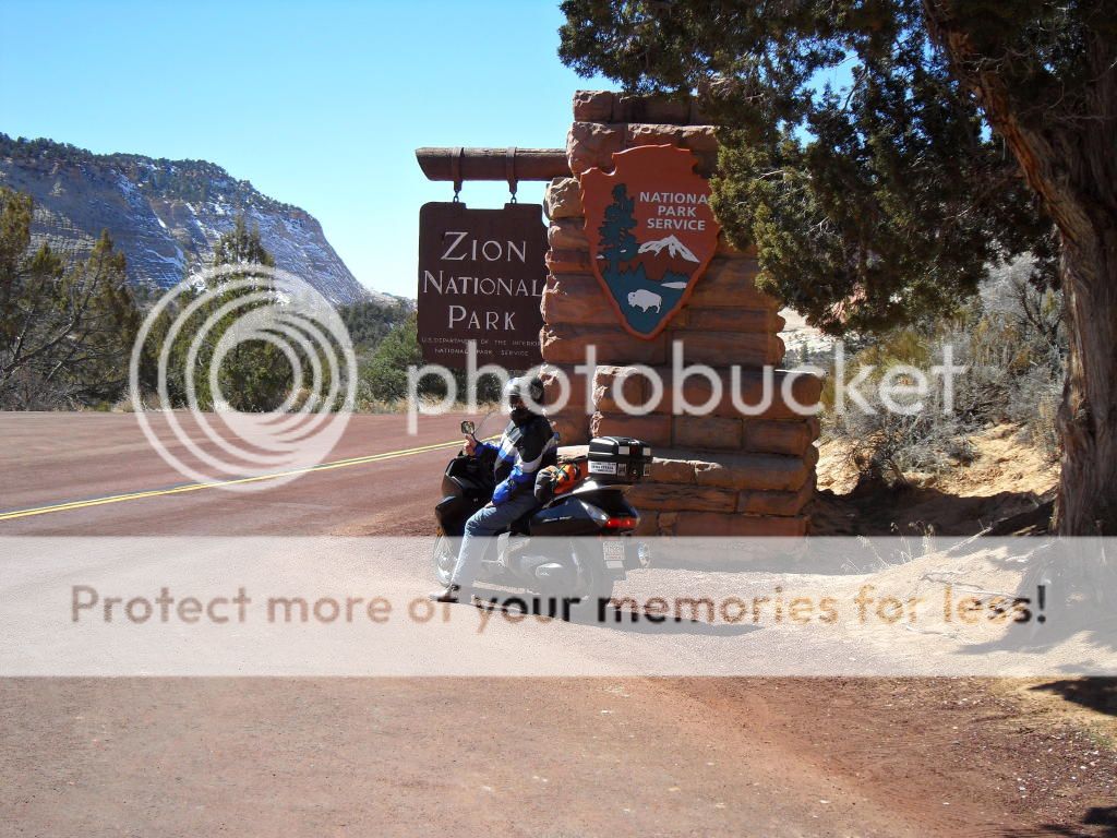 Monument Valley, Zion National Park the actual ride! Zionsign