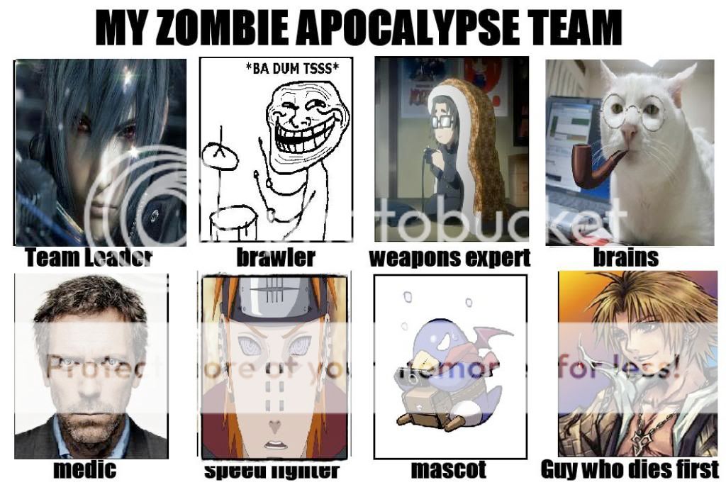 My Zombie Apocalypse Team Miteamofthedead