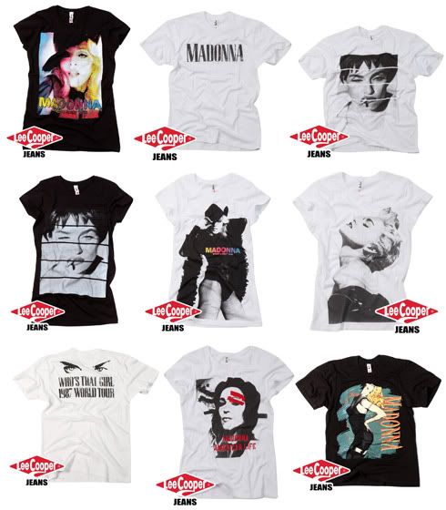 Lee Cooper's special Madonna Tees Leecooper_501