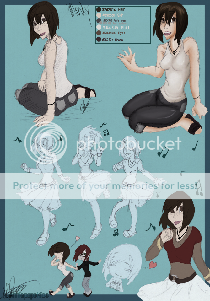 Cheap Character Profile Commissions(4.00 Flat profiles added!) MandyConceptsdoneEXAMPLE