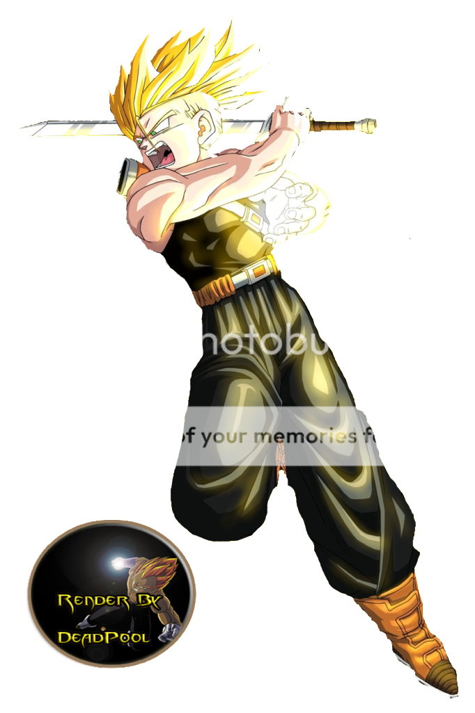 Dragon ball Renders[TEMA FIJO] TrunksEspada-ssj