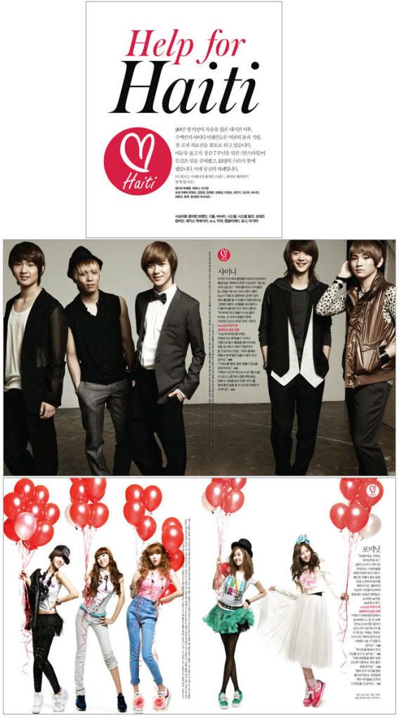 SHINee @ Revista INSTYLE Marzo ; Ayuda para Haiti Newslq