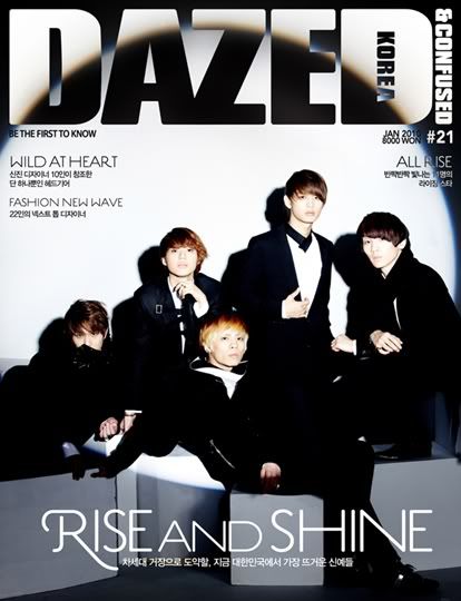 SHINee @ Portada de Dazed & Confused Majalahpuyeng