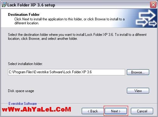 (( Lock Folder xp )) برنامج رائع لإخفاء البرامج و الملفات 6