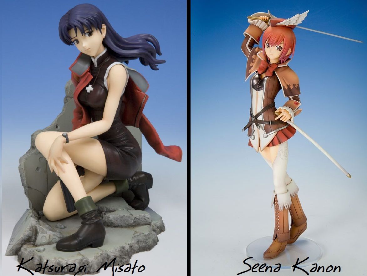 [Reedición] Misato Katsuragi -Evangelion Shin Gekijouban- y Seena Kanon -Shining Wing- (Kotobukiya) 10065495a