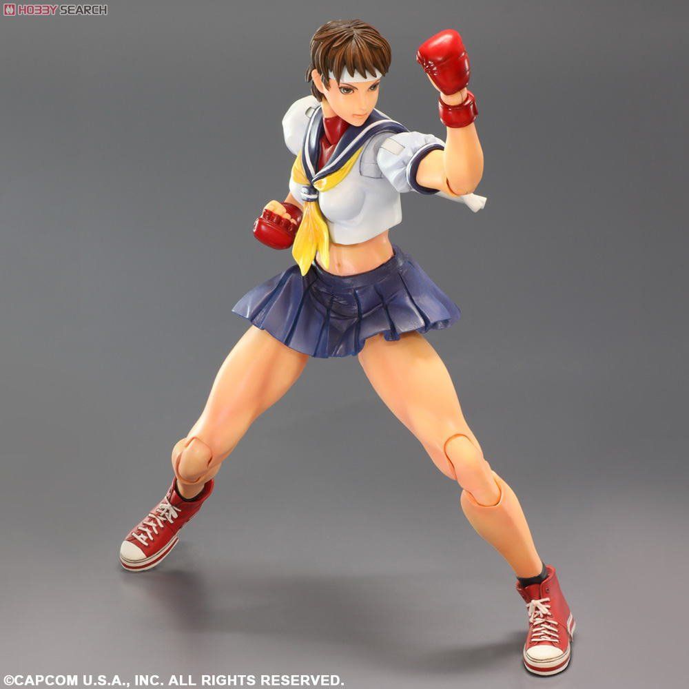 Play Arts Kai Sakura Kasugano y Ken Masters -Super Street Fighter IV: Arcade Edition- (Square Enix) 10222685a2