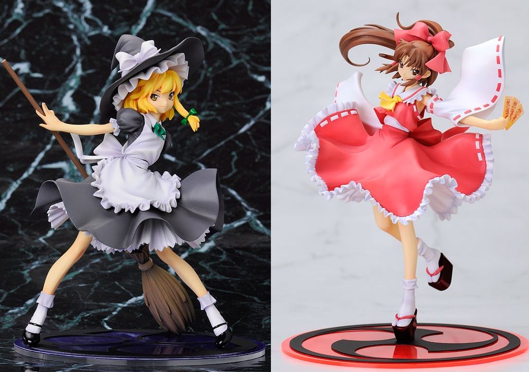 [Reedición] Marisa Kirisame y Reimu Hakurei Matsukura Nemu Ver -Touhou Project- (Kotobukiya) FIG-MOE-5070_01