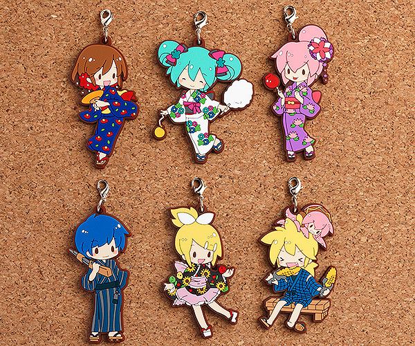 Rubber Straps: Vocaloid Yukata Ver.  95abff98510f03b0448a820bdf095c69