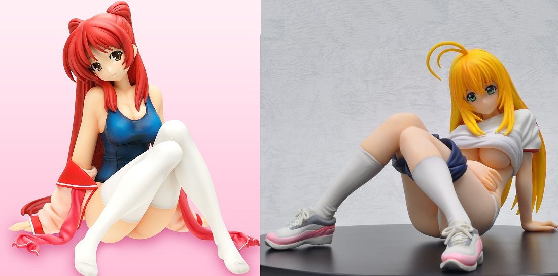 [Reedición] Kousaka Tamaki School Swimsuit Uniform Ver. -To Heart 2- y Sonsaku Hakufu Gym Wear ver.2 -Ikki Tousen Great Guardians- (Griffon Enterprises) 10081023a