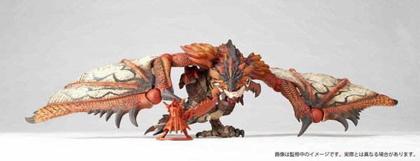 Revoltech Yamaguchi No.121 Rathalos en dos versiones -Reservas Abiertas- FIG-IPN-4239_05