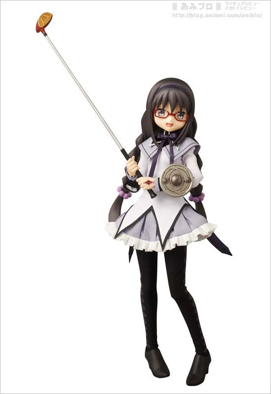 Real Action Heroes Akemi Homura -Mahou Shoujo Madoka★Magica- (Medicom Toy) I_Kyubey1355977922