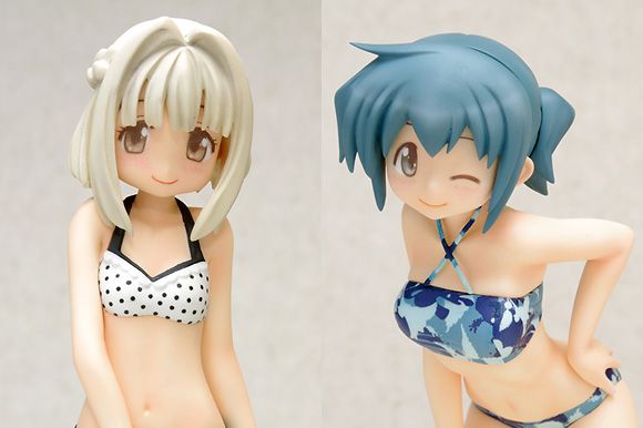 Nazuna y Nori Beach Queens -Hidamari Sketch x Honeycomb- (Wave) 1b306fa2