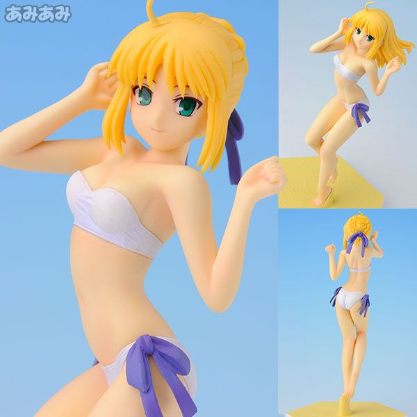 Saber Lily Beach Queens -Fate/Stay Night- (Wave) FIG-MOE-1698