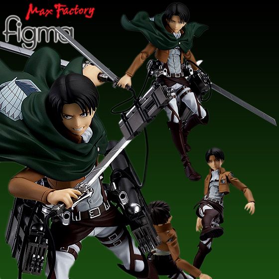 Figma Levi -Shingeki no Kyojin- (Max Factory)  Levi