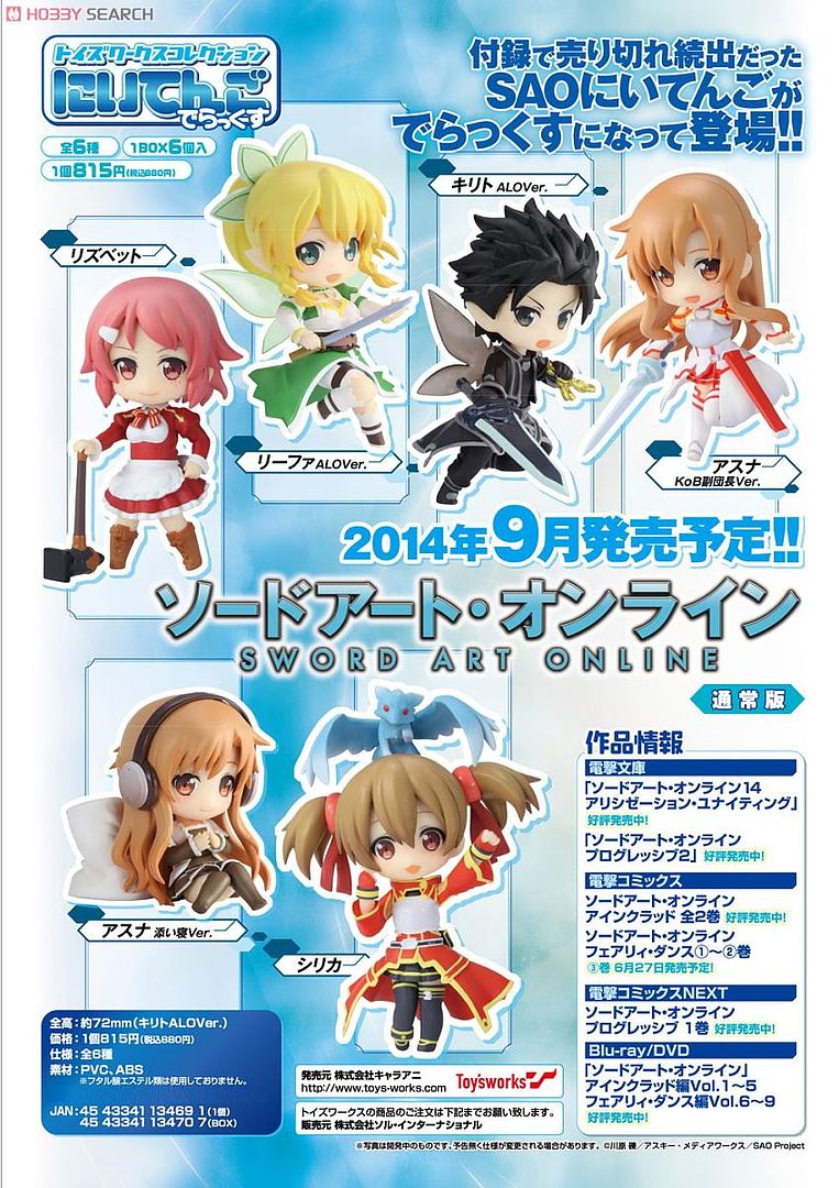 Toys Works Collection 2.5 Deluxe Sword Art Online por Chara-ani -Reservas Abiertas- 10277521a20