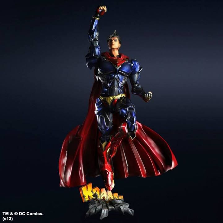 Variant Play Arts Kai Superman -Superman- y Supergirl -Supergirl- (Square Enix) 1234503_204123583097331_1622224459_n