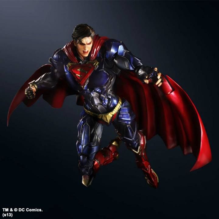 Variant Play Arts Kai Superman -Superman- y Supergirl -Supergirl- (Square Enix) 546940_204124113097278_1341460563_n