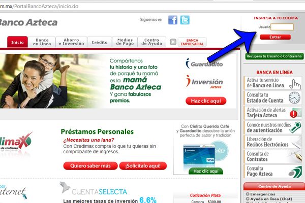 [Tutorial] Abonar a cuenta de Paypal sin Tarjeta de Crédito y con Banco Azteca Bancoazteca4