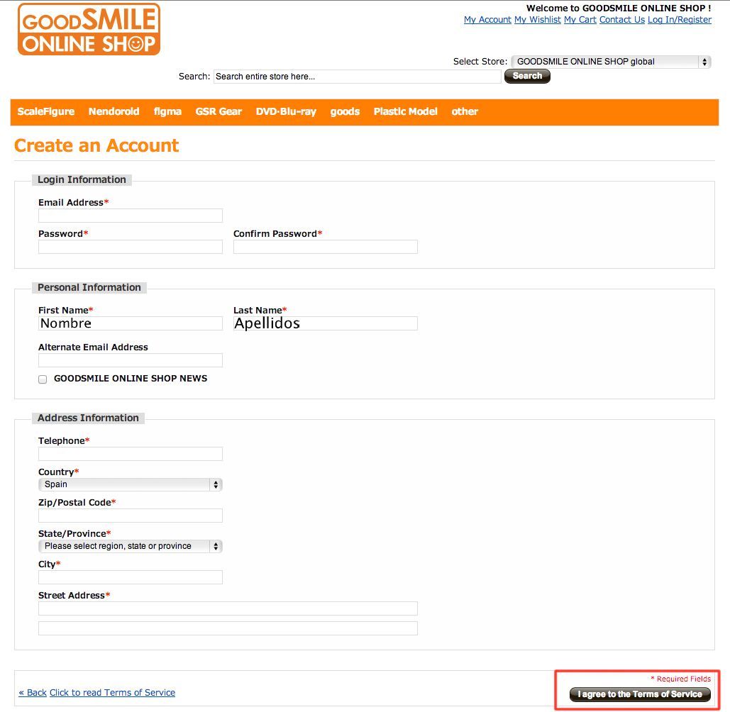 [Tutorial] Comprar en la tienda online de Good Smile Company TUTORIALGSC6